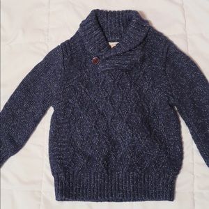 Cat & Jack shawl pullover sweater